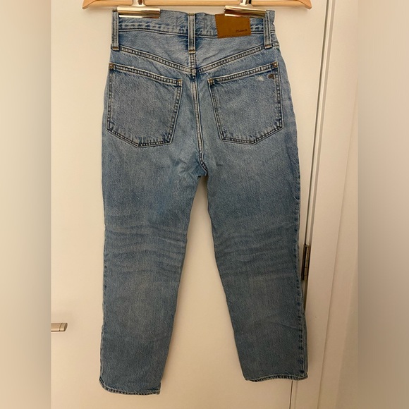 Madewell Perfect Vintage Straight Jean Sz 23 Petite - Picture 4 of 6
